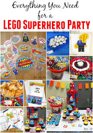 You may be tempted to think that a superhero party theme is just for kids. Lego Superhero Party The Shirley Journey