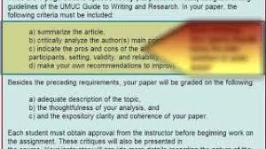 An article critique, also known as a response paper, is a formal evaluation of a journal article or another type of literary or scientific content. How To Critique An Article Step By Step Article Critique Guide