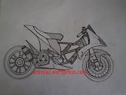 Sketsa motor kustom dari adam kay untitled motorcycles dan ian galvin. Gambar Cxrider Sketsa Motor2 Hand Asli Gambar Lukisan Motor Drag Di Rebanas Rebanas