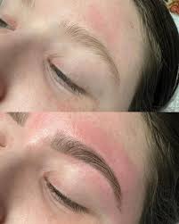 HHE Brows & Lashes 🤩 Brow wax/tint by: @queenmara_ Lash lift/tint by:  @madisonn.esthetics The best combo 🤘🏼