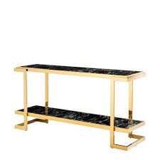 Black Marble Console Table Eichholtz Senato 1 Eichholtz Retailer Marble Console Table Console Table Entryway Table Modern