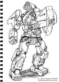 Art Book Tutorial Example By Mecha Zone On Deviantart Book Art Robots Concept Art
