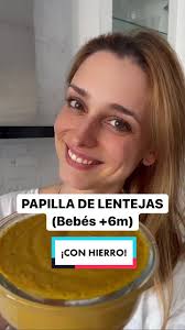 PAPILLA DE LENTEJAS (Bebés +6m) @nyamimami Hoy os traigo una receta d...