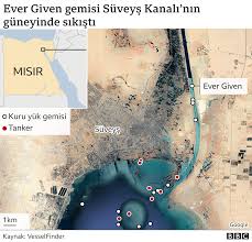 10 yıl süren çalışmalardan sonra süveyş kanalı 18 kasım 1869'da trafiğe açıldı. Eauqq84gbh5jum
