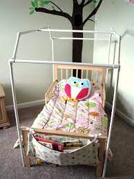 50 feet of 1 ¼ pvc pipe (4) 1 ¼ tees (4) 1 ¼ 90° elbows (4) 1 ¼ couplings (4) large cans cement mix. Pvc Framed Canopy Bed Gluesticks Blog