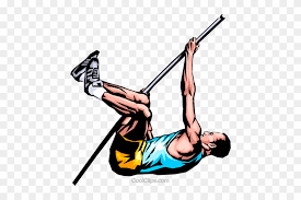 Businesswoman, a woman in a business suit doing pole vaulting. Pole Vaulter Royalty Free Vector Clip Art Illustration Pole Vault Free Transparent Png Clipart Images Download