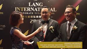 Check spelling or type a new query. Lang International Corporate Titan Awards Added New Video In Winners Interview Video Jan 7 2019 At 03 26 Pm Winner Of Marquis Enterprise Mkrs M Sdn Bhd Congratulation To Mkrs M Sdn Bhd For Awarded Two Titles 1 The Best In Integrated