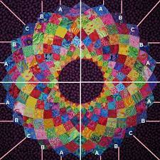 Free Giant Dahlia Pattern And Follow Along Instructions Quilt Patterns Free Quilt Patterns Quilting Designs