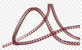 Find & download free graphic resources for rollercoaster. Railroad Tracks Clipart Svg Roller Coaster Track Vector Png Download 1104305 Pikpng