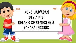 Kunci Jawaban Soal Uts Bahasa Inggris Kelas 5 Sd Semester 2 Dan Kunci Jawaban Pilihan Ganda Essay Tribun Pontianak