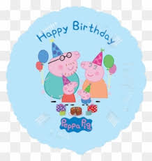 Our cutouts are the perfect gift sure to delight the most avid fan. Personalised Peppa Pig Your Child S Birthday Party Happy Birthday Peppa Pig Free Transparent Png Clipart Images Download