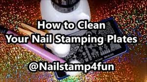 This what i use to clean off my plates pretty easy i say. How To Clean Nail Stampers Stamping Plates Properly Easy Nail Tech