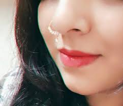 Thick Diamond Nose Hoop