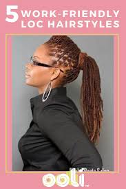 Work Day Blues 5 Work Friendly Loc Hairstyles Locs Hairstyles Short Locs Hairstyles Hair Styles