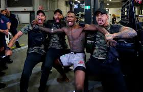 So i felt i should change it. Israel Adesanya On Twitter War Dance Krump Haka I Tell Em Hold Me Back Just So They Can Let Me Go Rapquotes Spirit Ufc243