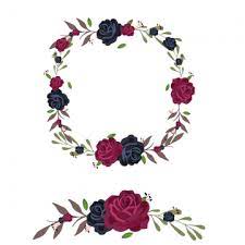 Flowers Bouquets Leaves Wedding Floral Cute Wreath Tropical Estencil De Flor Monograma Casamento Clipart De Flores