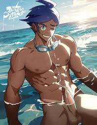 Marlon Rule Porn - Swimming Goggles, Pokemon Trainer, Pectorals, Water,  Patreon Reward, Cg - Valorant Porn Gallery