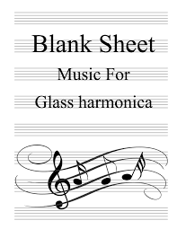 Titles matching harmonica are listed below. Amazon Com Blank Sheet Music For Glass Harmonica White Cover Clefs Notebook 8 5 X 11 In 21 6 X 27 9 Cm 100 Pages 100 Full Staved Sheet Music Gifts Standard For Students Professionals 9781679485190 Design Ib Books
