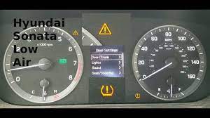 2015 Hyundai Sonata Exclamation Point Warning Light Youtube