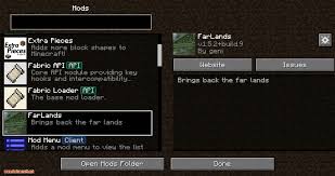 The menu is searchable and sortable, libraries can be hidden. Mod Menu 1 16 1 1 15 2 Minecraft Mod Download