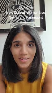 12/8 9AM ET. New Drama! Warner Bros sale to Netflix challenged by  Paramount. Mounting a takeover. #stockmarket #wbd #paramount #netflix  #takeover