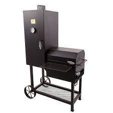 Oklahoma Joe S Bandera Offset Charcoal Smoker And Grill Charcoal Smoker Barbecue Smoker Grill Offset Smoker