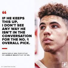 Do y'all see LaMelo Ball going 1st overall? 👀