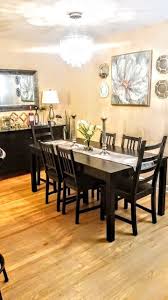 Dining Room Ikea Bjursta Hemnes Stefan Kaustby Table Chairs Buffet Server Ikea Dining Room Farmhouse Dining Room Dinning Room Design