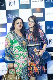 Samit Jain and Richa Jain with fashion designer Rosy Ahluwalia during a  fashion soiree held at Jugaad Bar in Delhi