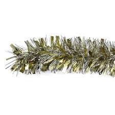 Christmas garland can add lots of excitement and fill your christmas tree with beauty. 12ft Gold Tinsel Garland By Ashland Michaels