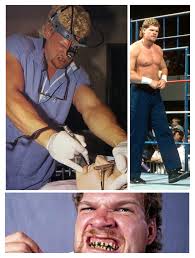 Wrestling Match Incident with Rope