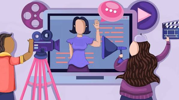 Video creation and editing process