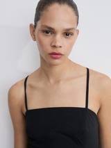 Mango Tess Crystal Mini Dress, Black