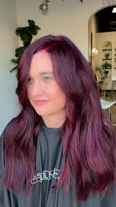 Some VINO for your feed 🍷 I used equal parts @Joico Ruby Red and Passion  Berry to create this super rich red violet color 😍❤️💜  #fortworthhairstylist #fortworthhairsalon #dfwhairsalon #dfwhairstylist ...