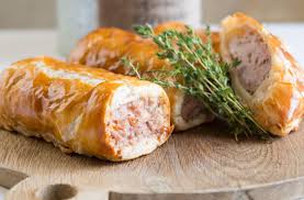 Lets prepare large homemade sausage rolls. Jumbo Herby Sausage Rolls Baking Recipes Goodtoknow