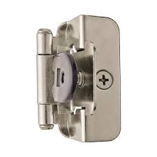 Maybe you would like to learn more about one of these? Amerock Cmr8704 Self Closing Double Demountable Overlay Hinge 1 2