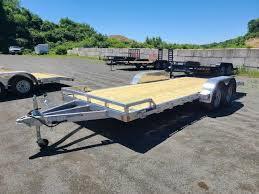 Although aluminum is usually thought of as thin and pliable, the aluminum alloys used in the construction of aluminum trailers bring the best of both worlds when it comes to strength and flexibility. Open Car Haulers Roxbury Trailers Roxbury Nj Trailer Dealer Equipment Utility Dump And Enclosed Cargo Trailers In Nj
