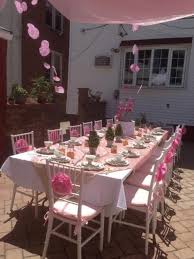 Outdoor Tea Party Table Setting Rectangle Table A Few More Guests Taking It To 12ish Wil Outdoor Tea Parties Tea Party Table Tea Party Table Settings