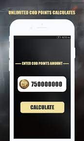 La aplicación gratuita cod points calc ayuda a los fanáticos de . Free Cod Points Calc For Call Of Duty Mobile For Android Apk Download