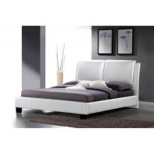 Maybe you would like to learn more about one of these? Sabrina White Modern Bed With Overstuffed Headboard King Size See White