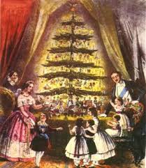 Queen Victoria S First Christmas Tree Victorian Christmas Tree Victorian Christmas Decorations Victorian Christmas