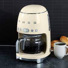 Smeg Cream Drip Coffee Maker Reviews Crate And Barrel In 2021 Coffee Maker Reviews Coffee Maker Drip Coffee Maker