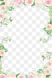 Pin By Pradip On Fondos Vintage Flower Border Png Flower Frame Png Flower Png Images