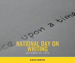 The National Council Of Teachers Of English Has Established Saturday October 20th As The National Day On Wri Instructional Resources Teacher Comments National