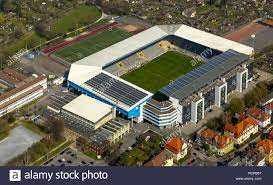Wir freuen uns auf ihren besuch. Stadion Der Dritten Liga Verein Dsc Arminia Bielefeld Deutscher Sportclub Arminia Bielefeld E V Schucoarena Traditionelle Bielefelder Alm Oder Alm Stadion Stadion An Der Melanchthonstrasse Bielefeld Ostwestfalen Nrw Deutschland Stockfotografie