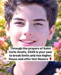 Blessed soon to be saint, Carlo Acutis, Pray for us 🙏🙂