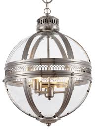 Pendant lights pack a lot of visual appeal. Victorian Hotel 3 Light 18 Satin Nickel Pendant Light Traditional Pendant Lighting By We Got Lites