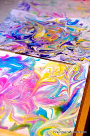 Diy Wie Man Das Schonste Marmorierte Papier Mit Rasierschaum Macht Rasierschaum Kunst Cooles Basteln Fur Kinder Und Lustige Bastelideen