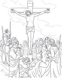 Disegno Da Colorare Dodicesima Stazione Gesu Muore In Croce Disegni D Paginas De Colorir Da Biblia Artesanatos Biblicos Paginas Para Colorir Para Adultos