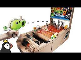 4 How To Make Plant Vs Zombies Game From Cardboard Youtube Plants Vs Zombies Video Games Birthday Plant Zombie